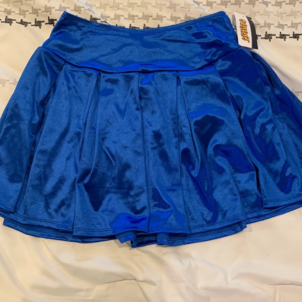 Cheer style Halloween mini skirt